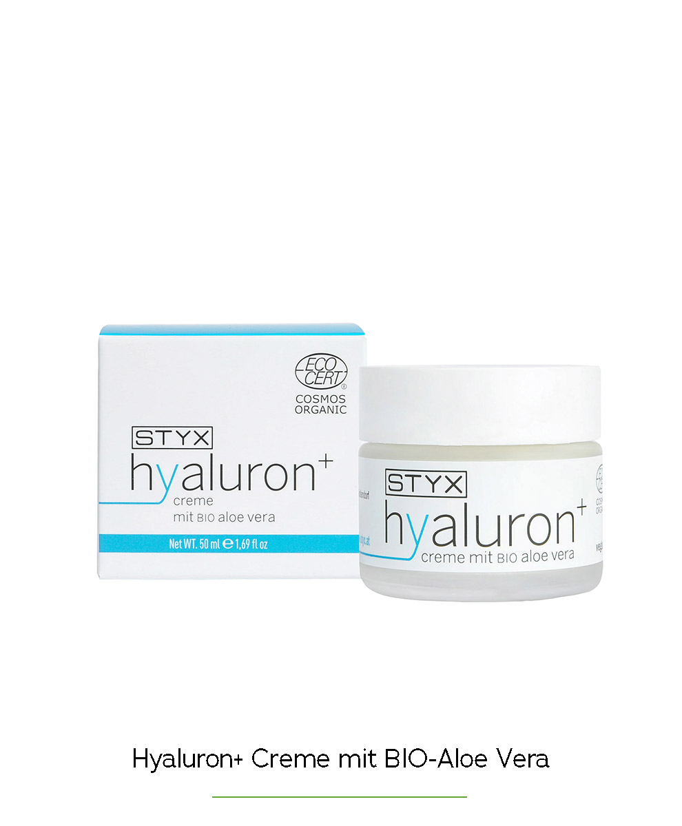 Hyaluron+ Creme mit BIO-Aloe Vera